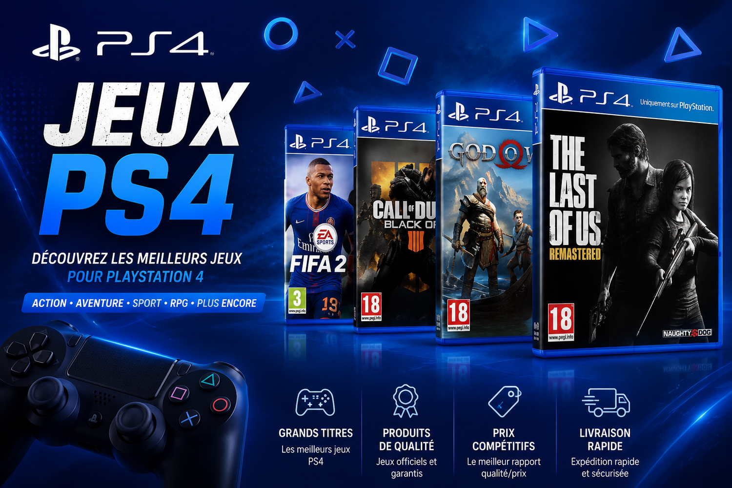 JEUX PS4