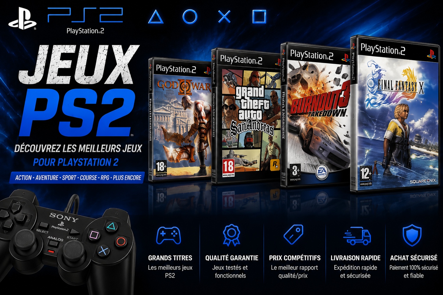 JEUX PS2