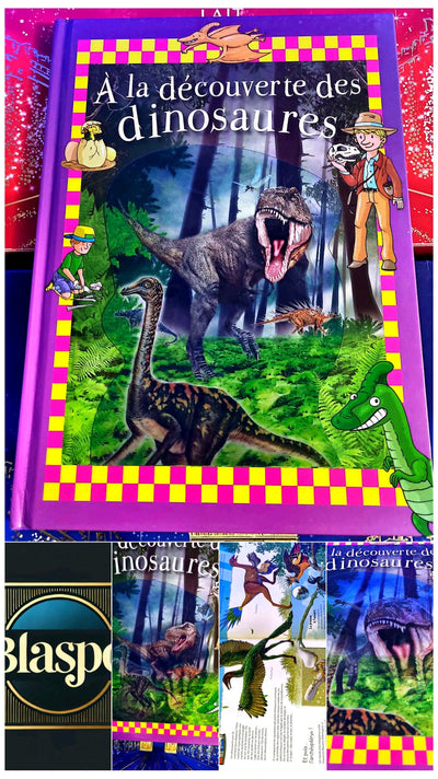 Documentaires jeunesse — À la découverte des dinosaures | Livre jeunesse illustré | Documentaire enfants