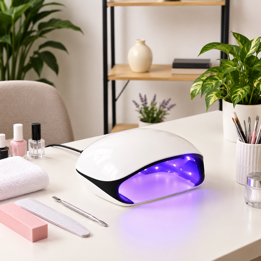 Lampe UV LED 48W Sèche-Ongles Professionnel – Écran LCD, Capteur Automatique, Compatible Gel UV, Semi-Permanent & Poly Gel
