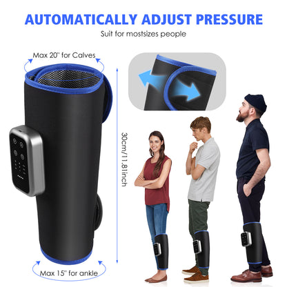 Wireless Electric Leg Massager – Airbag Massage with Heat and 3 Relaxation Modes