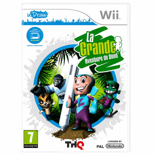 uDraw La Grande Aventure de Boon Wii Jeu d’Aventure Dessin THQ PAL Français