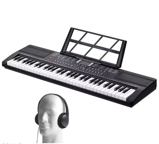 Piano Numérique 61 Touches – Clavier Électronique Portable Débutant – 200/600 Sons & 200/500 Rythmes – Piano Électrique Enfant Adulte