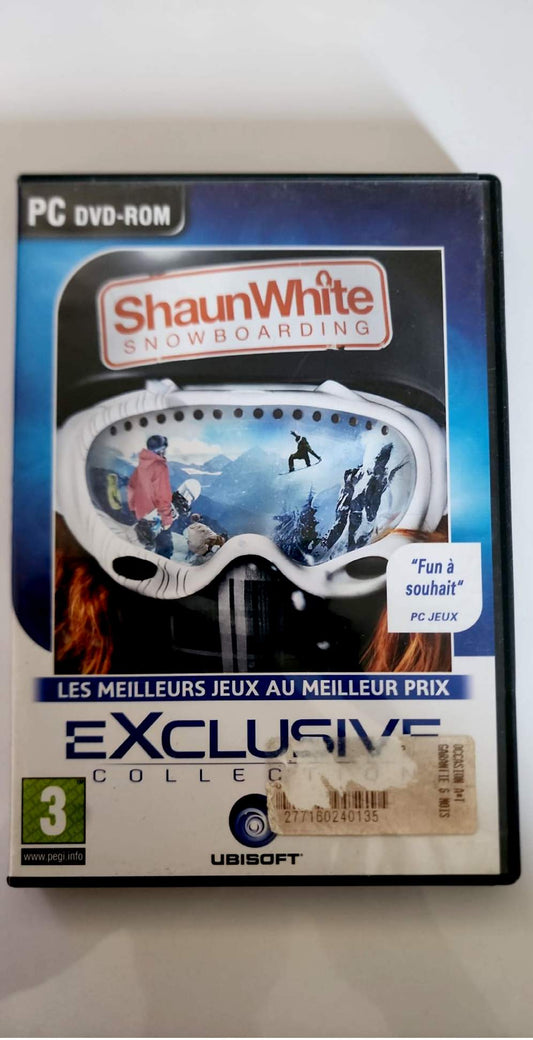 Shaun White Snowboarding – Jeu PC DVD-ROM Occasion – Snowboard Monde Ouvert – Ubisoft – Windows