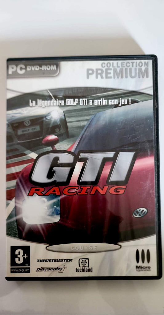 GTI Racing – Jeu PC DVD-ROM Occasion – Course Automobile Volkswagen Golf GTI – Micro Application – Windows