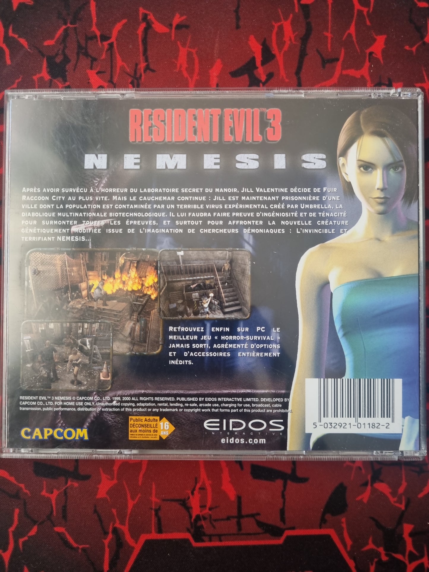 Jeu PC Resident Evil 3 Nemesis – Survival Horror CAPCOM EIDOS