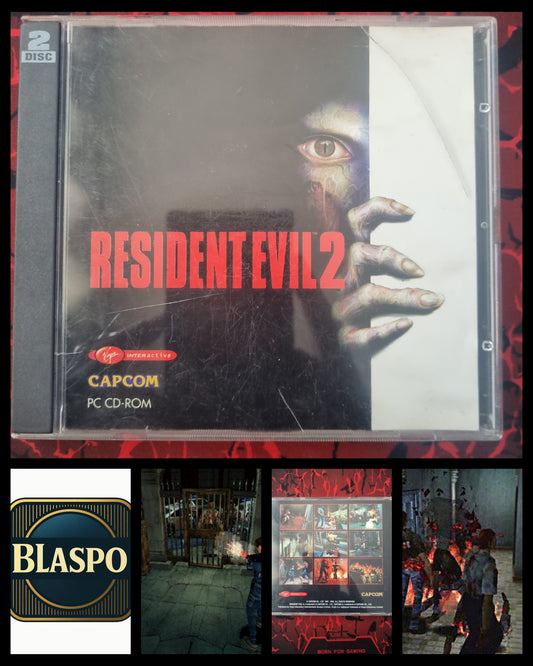 Jeu PC Resident Evil 2 – Survival Horror CAPCOM Version 2 CD-ROM