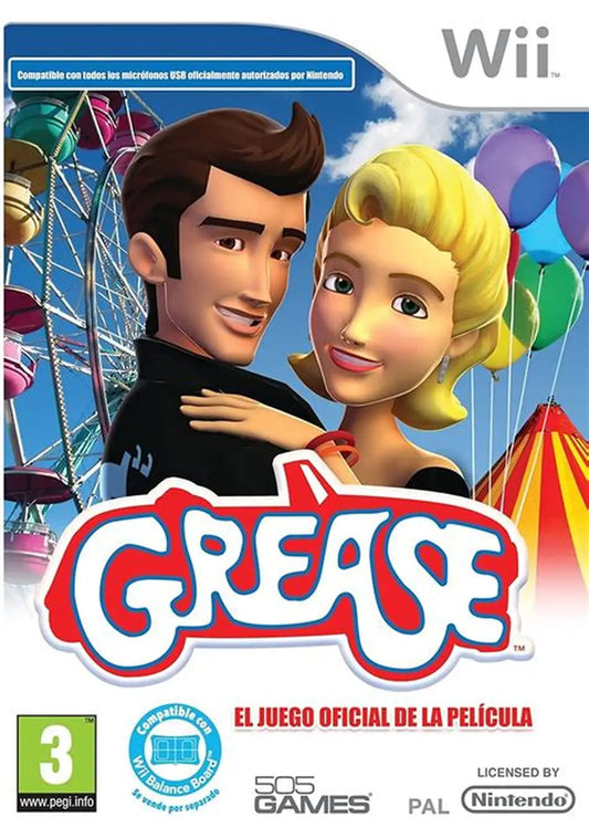 Grease juego wii