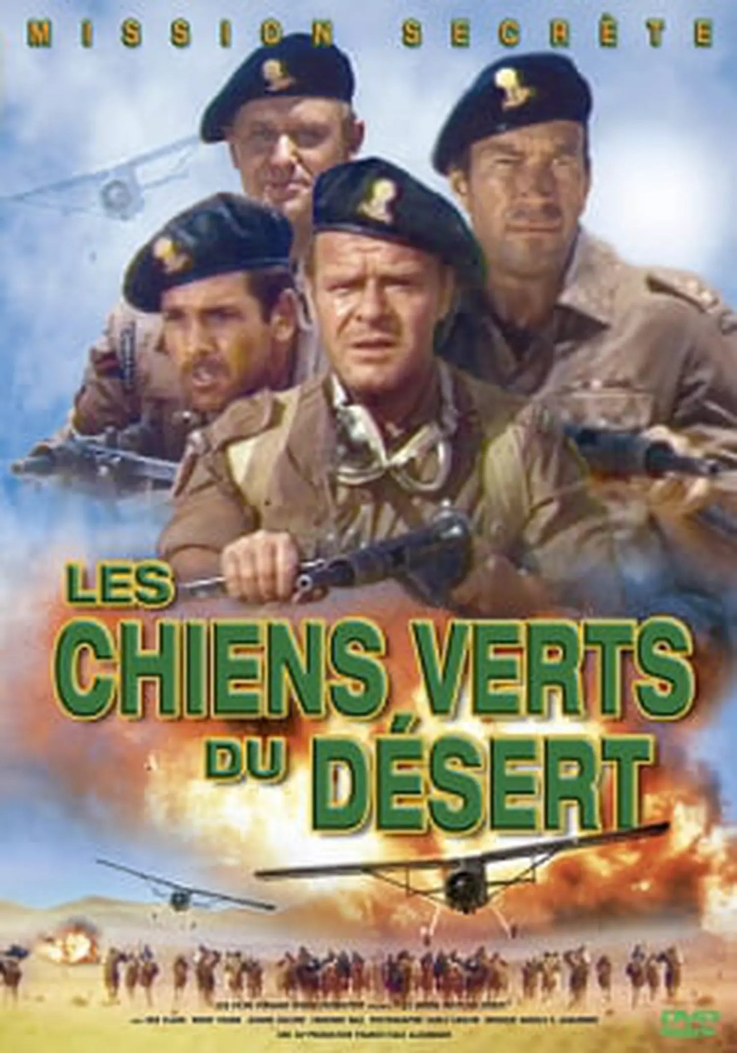 Dvd Les Chiens Verts Du Desert Film