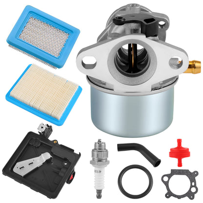 Carburador para cortacésped – Kit de carburador compatible con motor térmico – Repuesto de mantenimiento de jardín – Instalación fácil