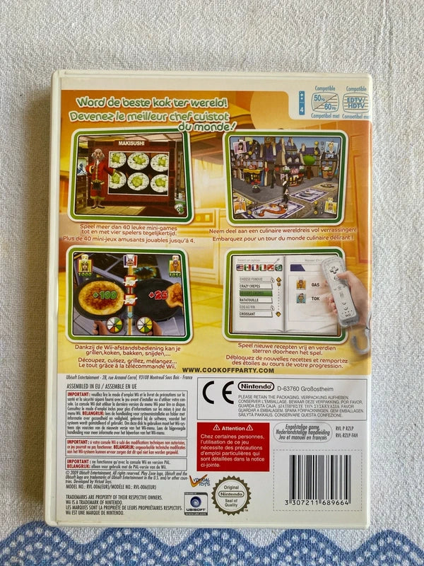 Happy cooking party wii