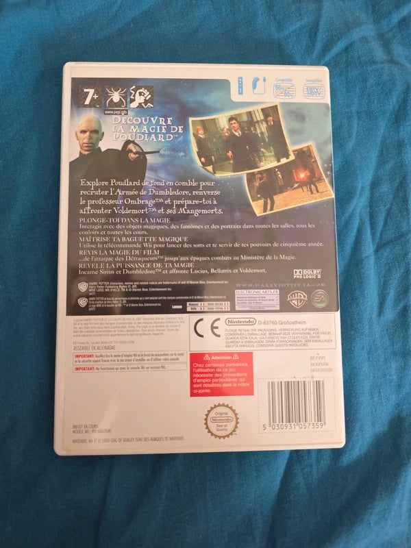 Harry potter ordre du phénix wii