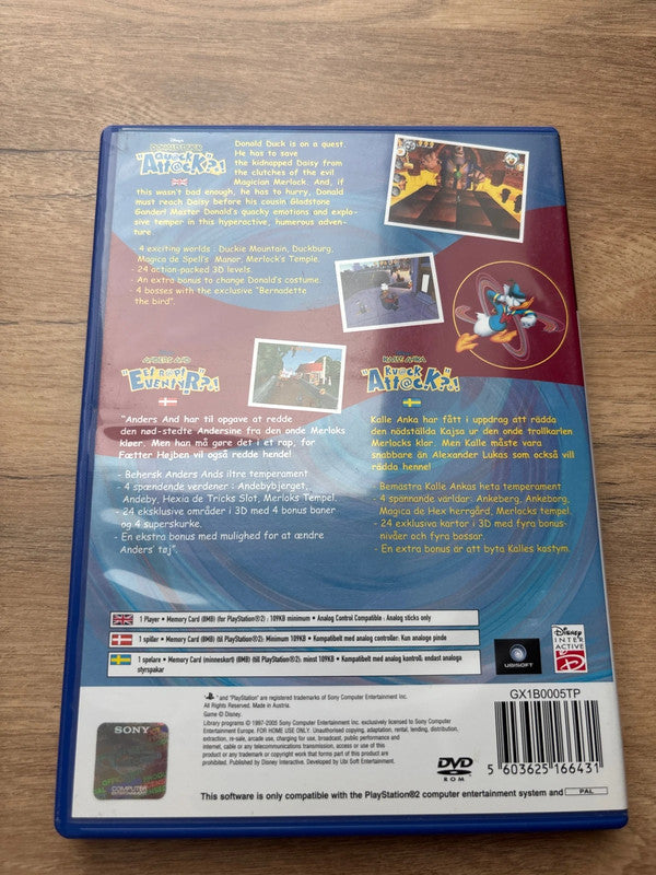 Donald duck quack attack PlayStation 2