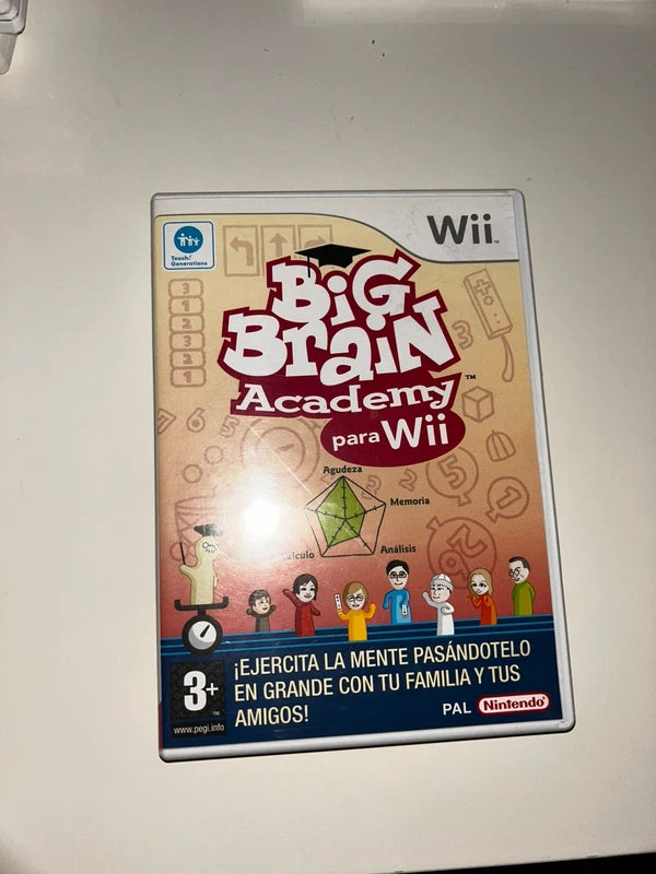 Juego Wii Big Brain Academy