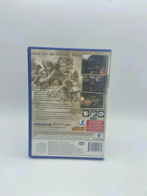 jeu vidéo brothers in arms earned in blood ps2 playstation 2