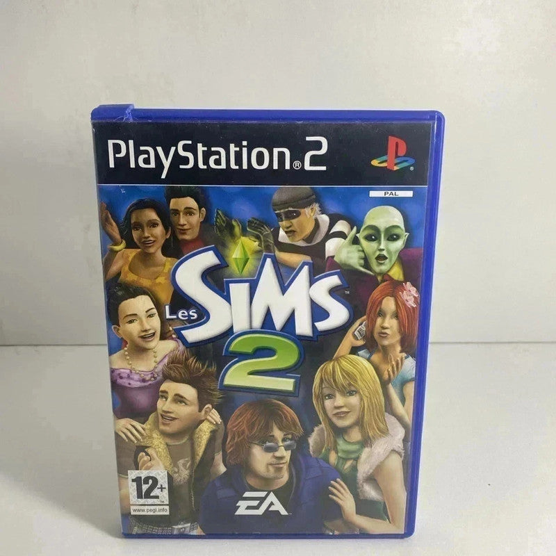 Sony ps2 PlayStation 2 jeu vidéo Les Sims 2 simulation pegi 12