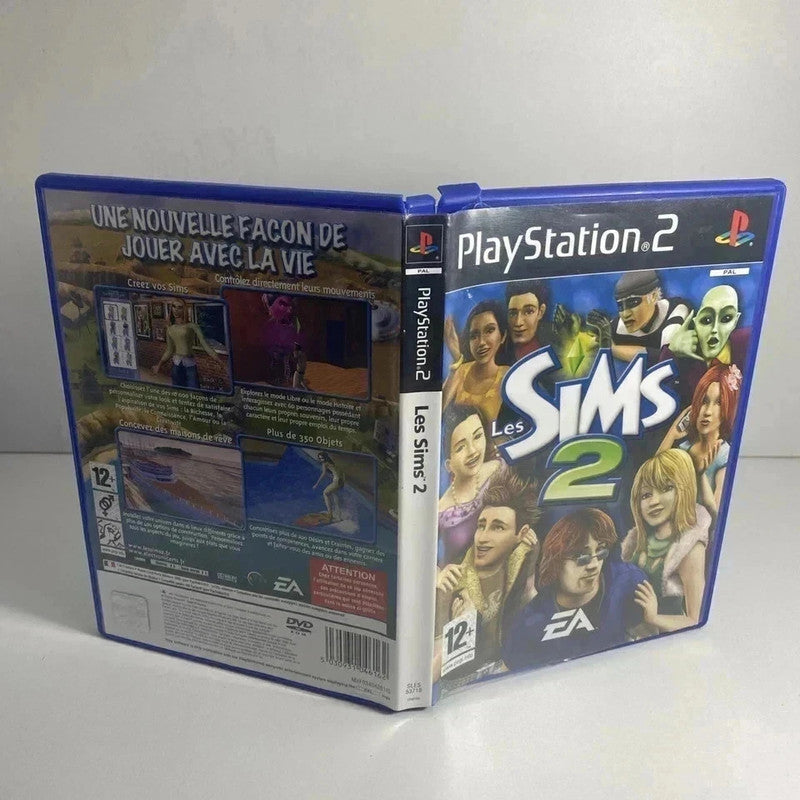 Sony ps2 PlayStation 2 jeu vidéo Les Sims 2 simulation pegi 12