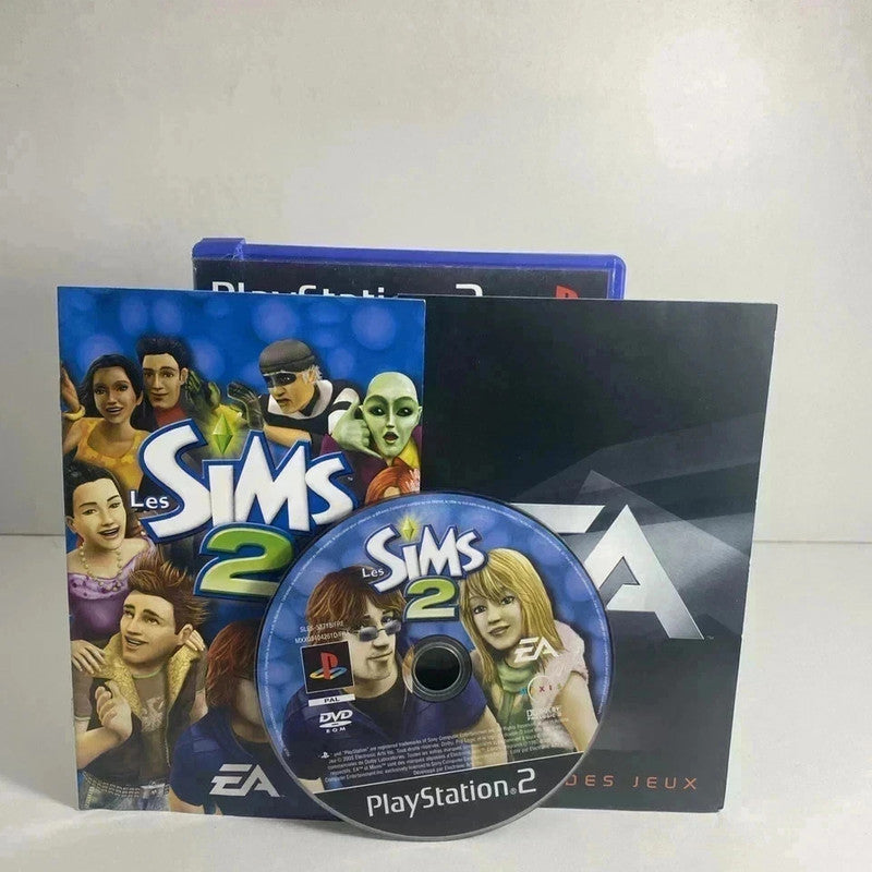 Sony ps2 PlayStation 2 jeu vidéo Les Sims 2 simulation pegi 12