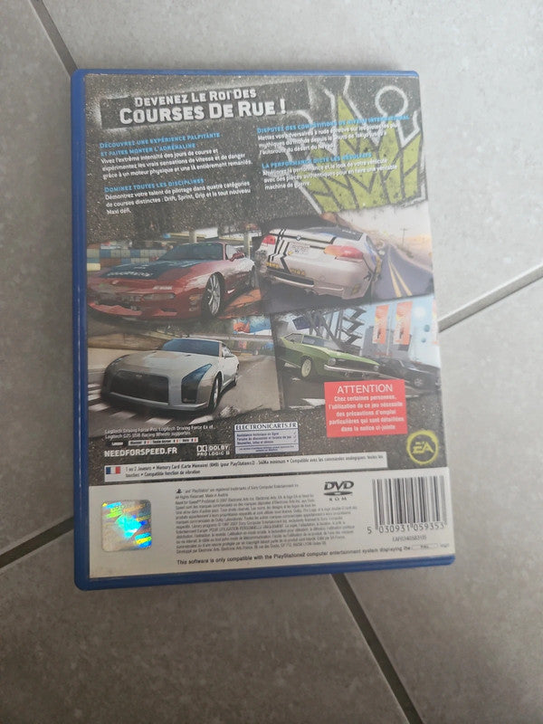 Need for speed prostreet ps2