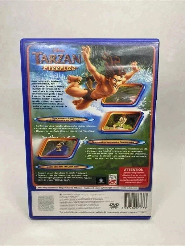 disney tarzan freeride sony ps2 playstation 2