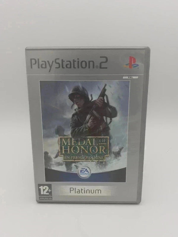 Medal of Honor En Première Ligne Sony PS2 • Jeu Vidéo PlayStation 2 • Complet VF