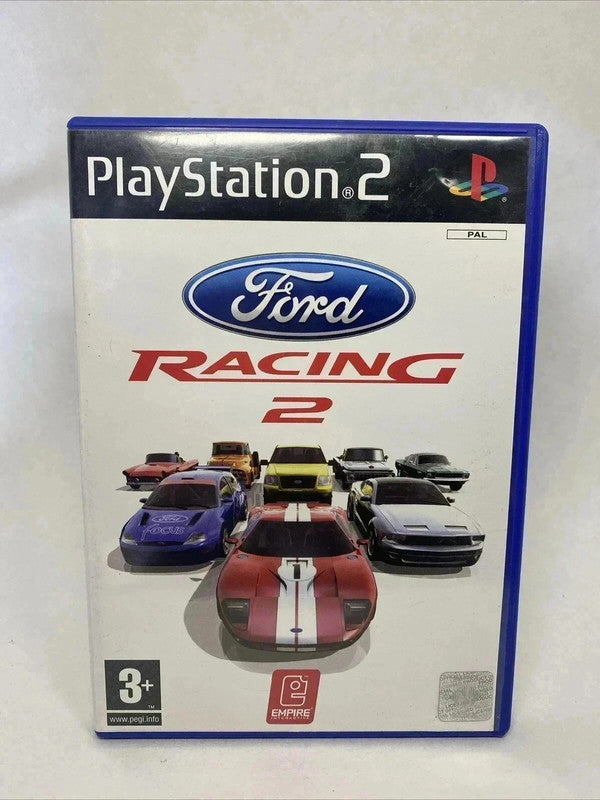 ford racing 2 sony ps2 playstation 2 pal jeu vidéo course de voiture pegi 3