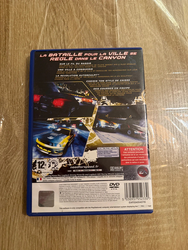 Need for speed carbon ps2