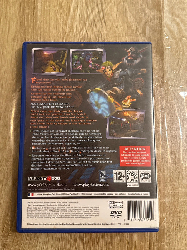 Jak 2 hors la loi ps2