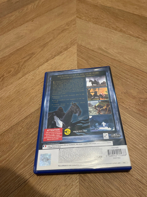 le seigneur des anneaux la communauté de l’anneau ps2