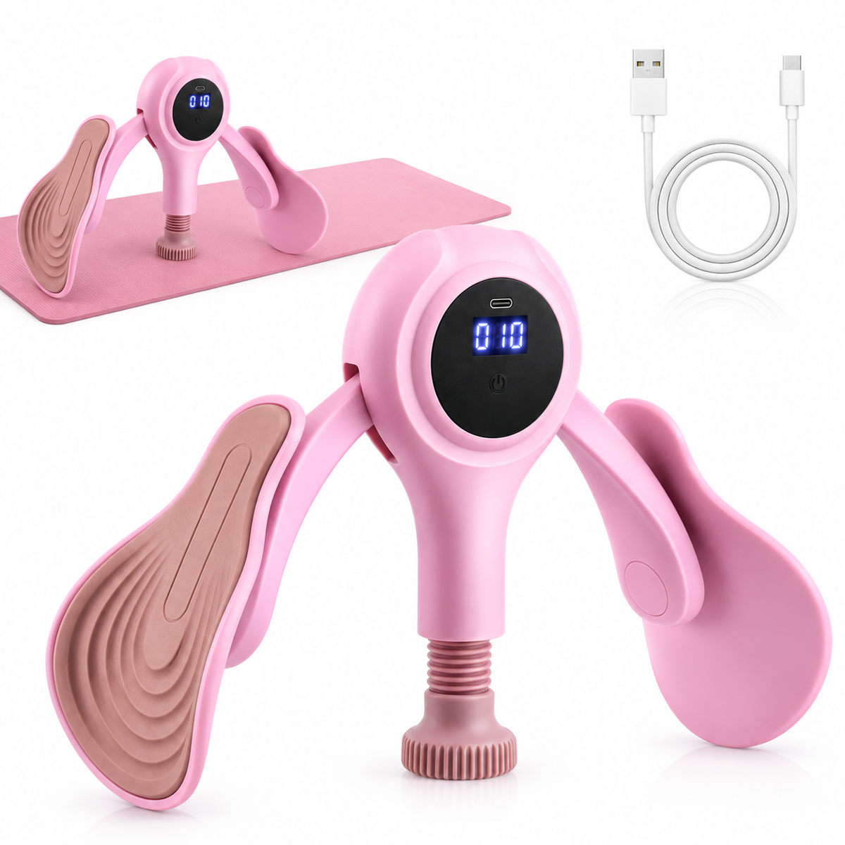 Women's Thigh Exercise Equipment – Inner Thigh & Pelvic Floor Strengthener – Home Fitness Toner