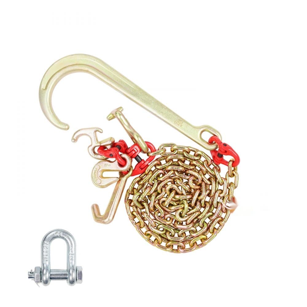 Chaîne de Remorquage G80 avec Crochet J – Chaîne Camion Transport & Récupération Remorque