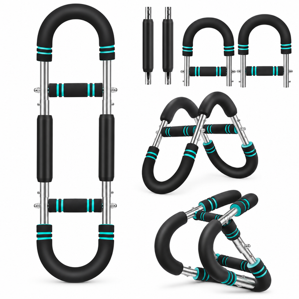 Entraîneur Bras Twister 20-60Kg – Appareil Musculation Poitrine Réglable – Ressort Résistance Fitness