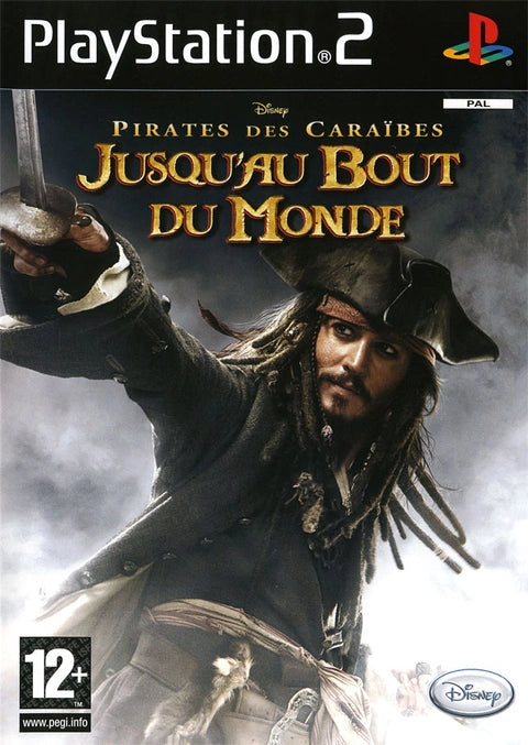 Jeu ps2 Disney Pirates des Caraïbes Jusqu'au bout du monde