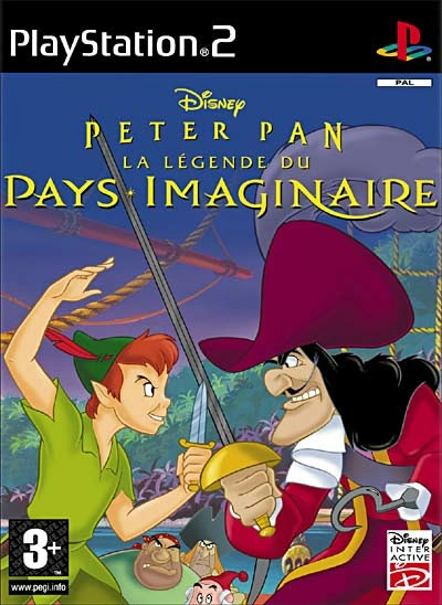 Jeu ps2 Disney Peter Pan la légende du pays imaginaire.