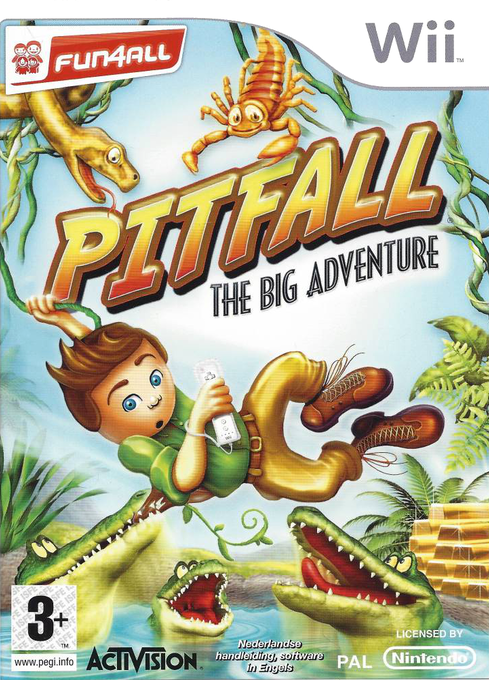 Pitfall la grande aventure wii