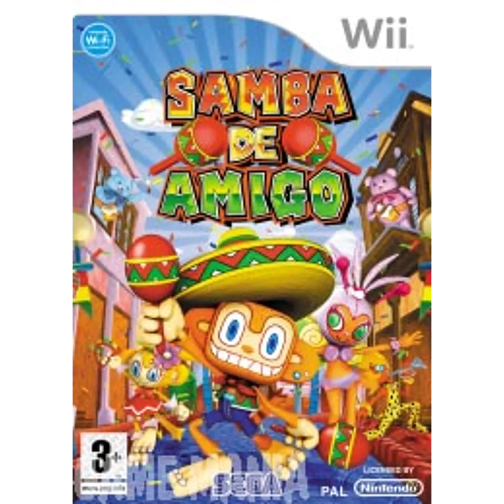 Jeux de Wii - Samba de Amigo - 3 ans et +