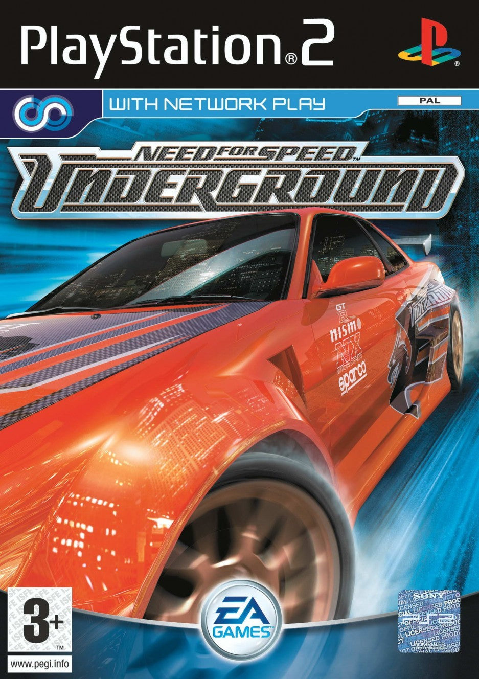 Need for speed underground ps2 complet