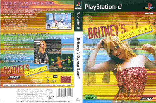 Jeu ps2 Britney 's danse beat