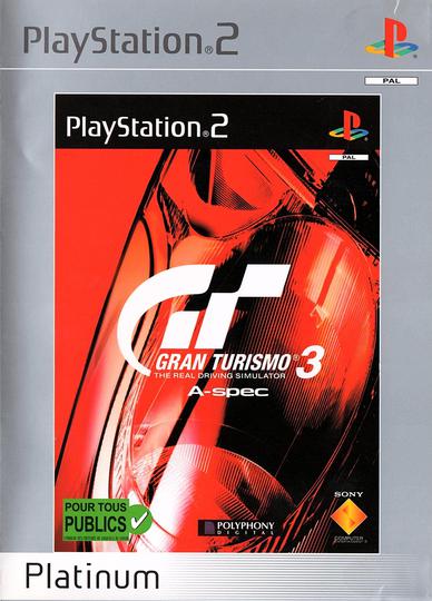 Jeu PS2 gran turismo 3