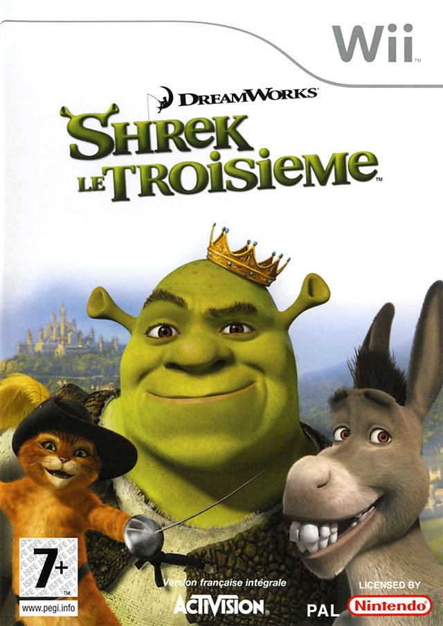 Jeu Wii Shrek Le Troisième