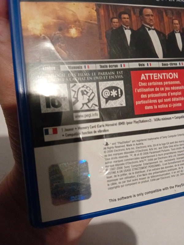 Le Parrain Playstation 2 PS2
