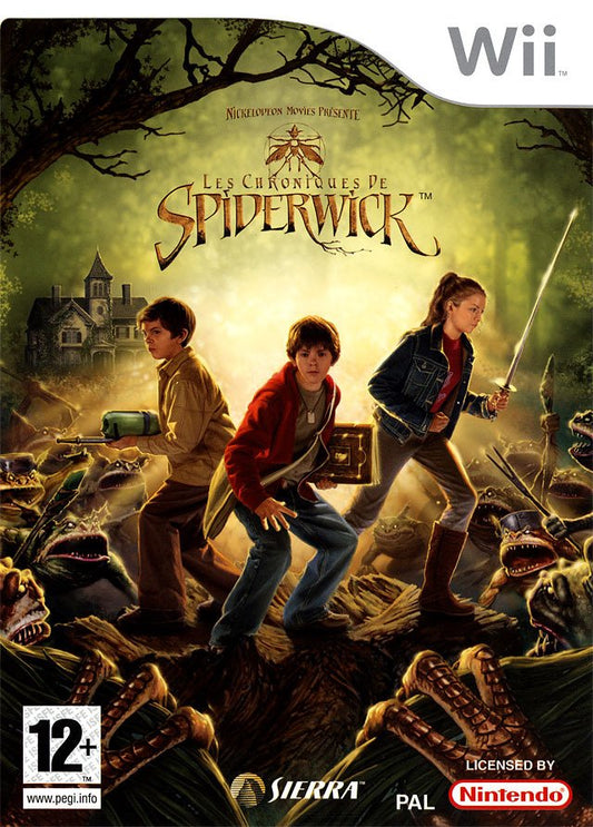 Juego wii Las Crónicas de Spiderwick