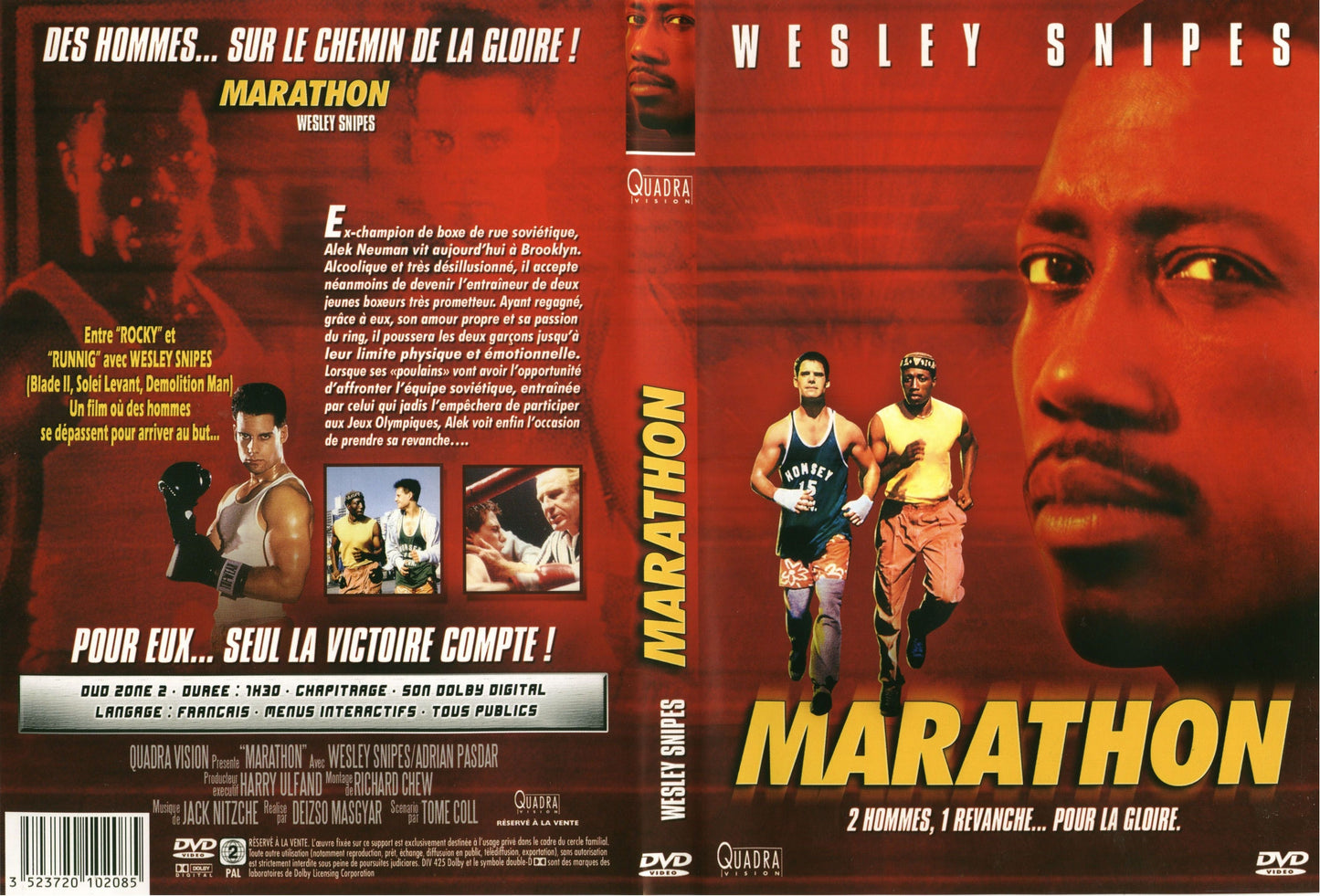 dvd Wesley Snipes Marathon