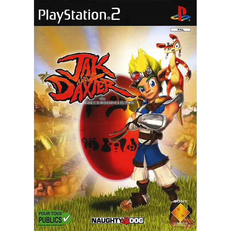 Jak and daxter the precursor legacy sur ps2