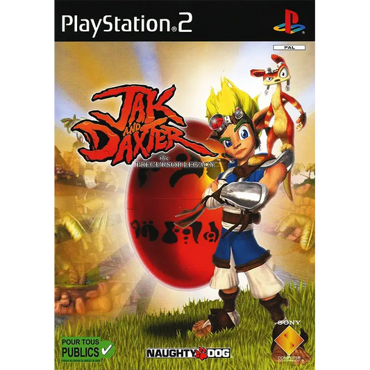 Jak and daxter the precursor legacy sur ps2