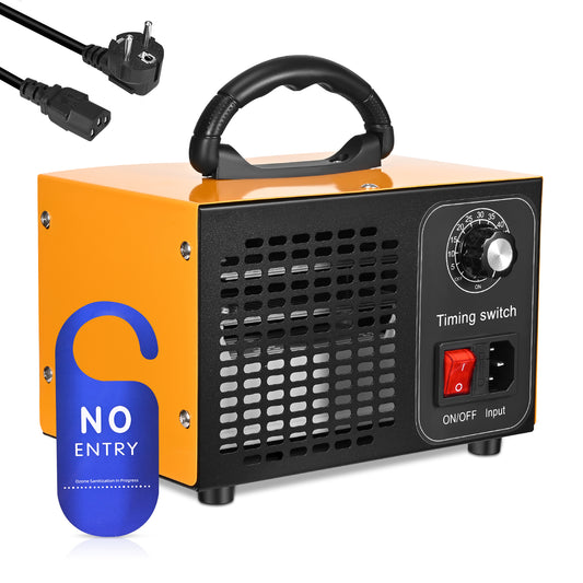 Générateur d’Ozone 220V 60000mg – Purificateur d’Air Portable pour Maison, Voiture et Bureau – Neutraliseur d’Odeurs et Assainisseur d’Air Électrique