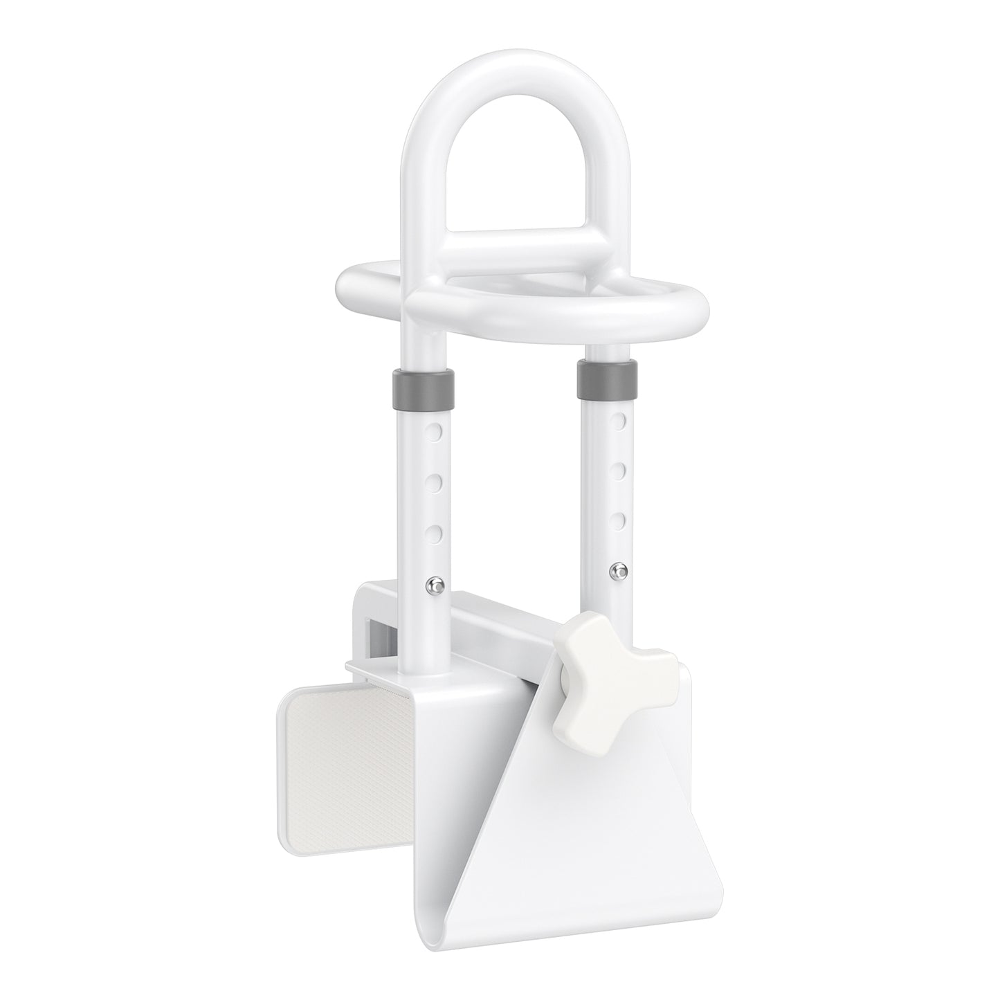 Barre d’Appui de Sécurité pour Baignoire et Toilettes – Poignée Réglable 7,5 à 17 cm – Installation Sans Perçage