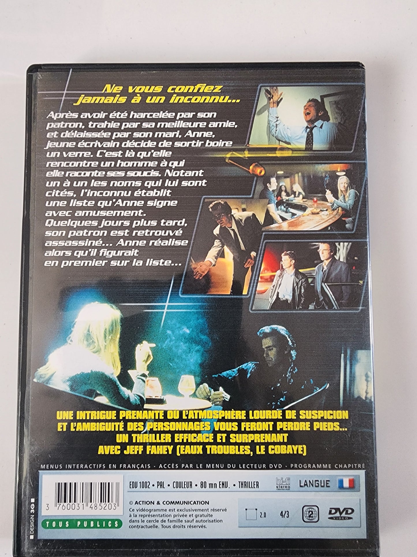 The Contract - DVD Thriller avec Jeff Fahey et Camilla Roos