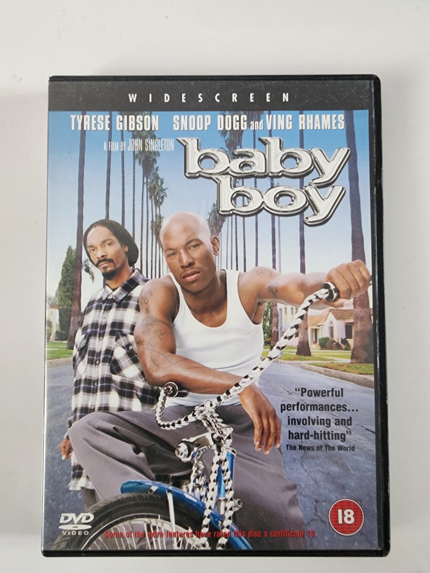 Baby Boy DVD - Pochette avant Tyrese Gibson Snoop Dogg