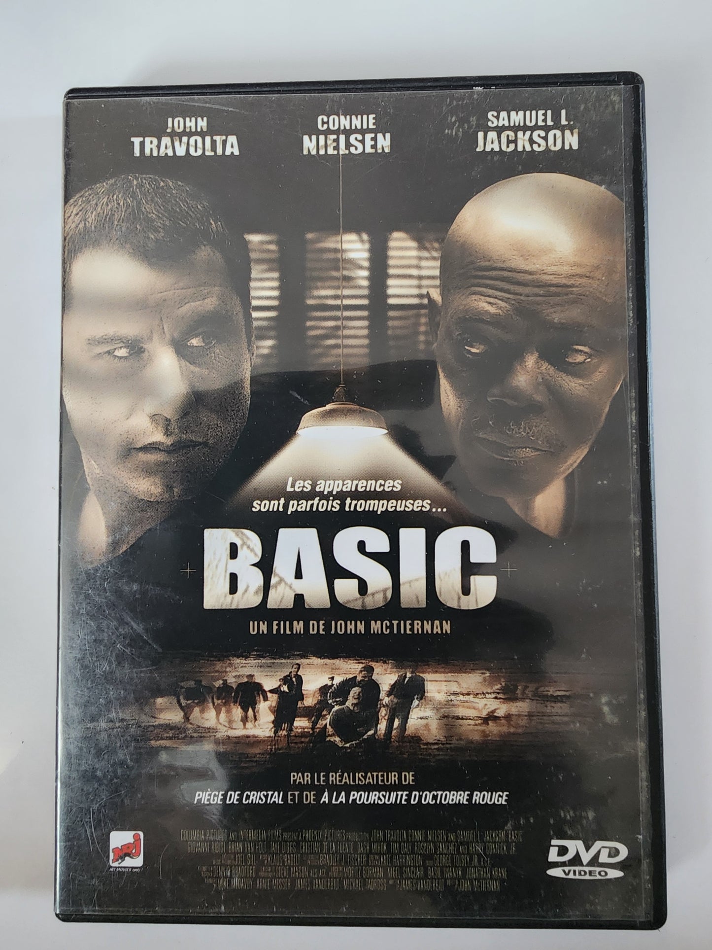 Basic DVD – John Travolta, Connie Nielsen, Samuel L. Jackson | John McTiernan | PAL Zone 2